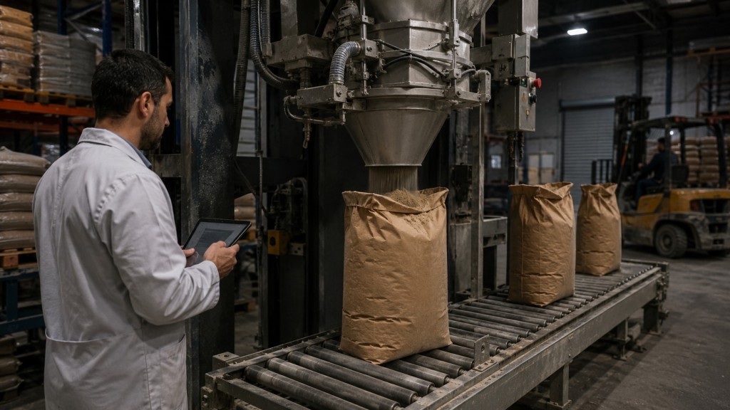 Jak pakować sypkie materiały budowlane, aby ograniczyć pylenie i straty produktu?