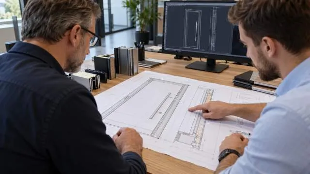 Jak producent drzwi zewnętrznych zachowuje właściwe proporcje dużego skrzydła?